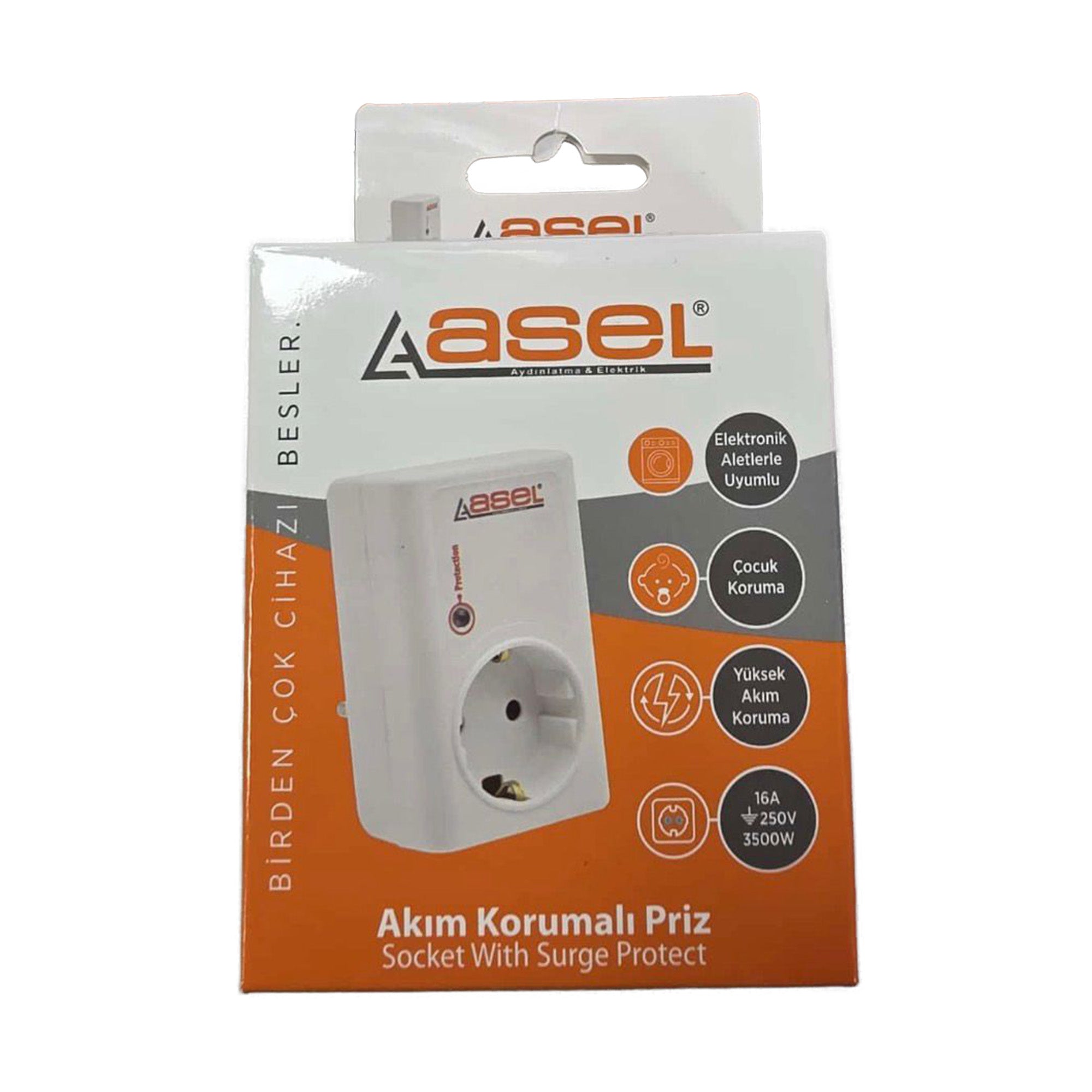 Akım Korumalı Priz