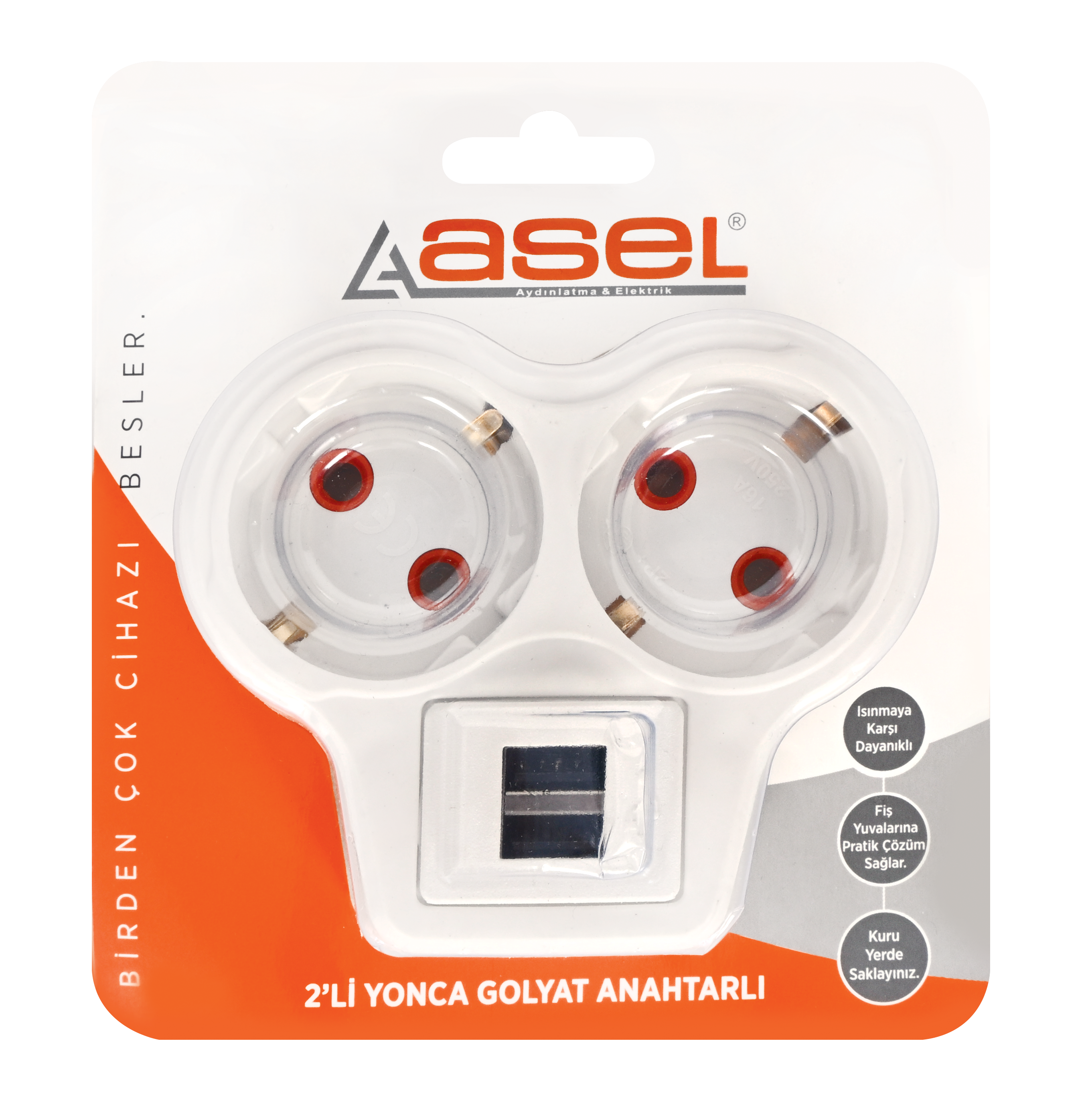 2'li USB Golyat (Vakumlu) Siyah