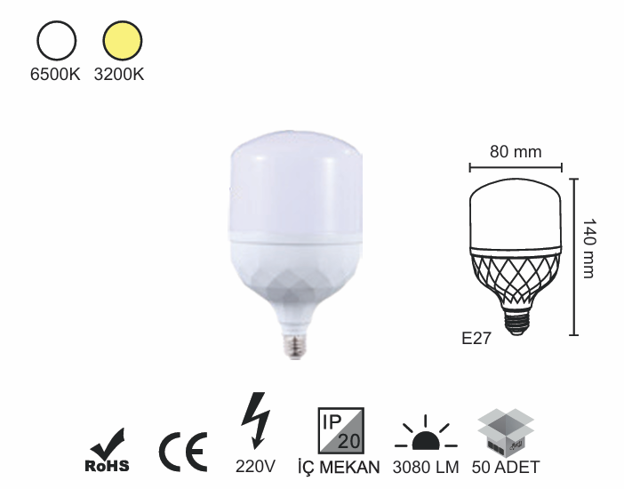 Torch Ampül 18 Watt